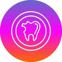 Caries Vector Icon Design