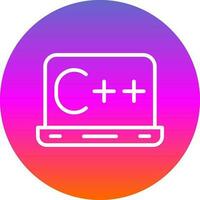 C  Vector Icon Design