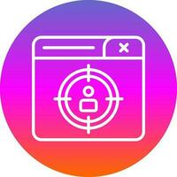 Targeting Vector Icon Design