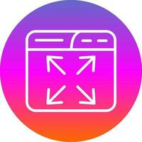 Expand Vector Icon Design