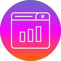 Statistics Vector Icon Design