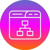 Algorithm Vector Icon Design
