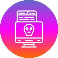 Hacking Vector Icon Design