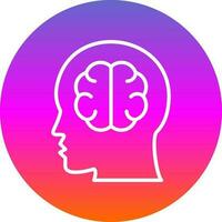 Brainstorming Vector Icon Design