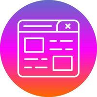 Web Site Vector Icon Design