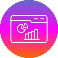 Statistic Vector Icon Design