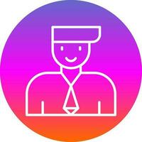 Student Vector Icon Design