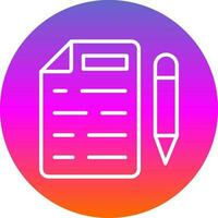 Test Vector Icon Design