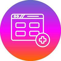 Website Vector Icon Design