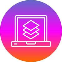 Layer Vector Icon Design