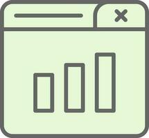 Statistics Vector Icon Design