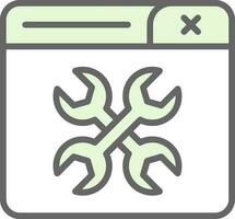 Maintenance Vector Icon Design