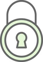 Lock Vector Icon Design