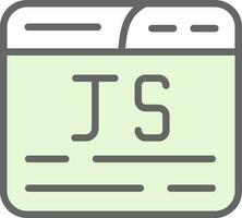 js vector icono diseño