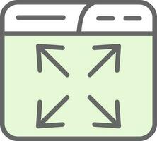 Expand Vector Icon Design