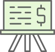 Presentation Vector Icon Design