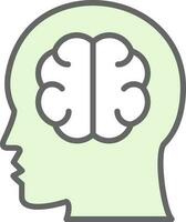 Brainstorming Vector Icon Design