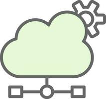 Cloud Computing Vector Icon Design