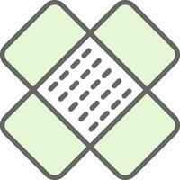 Bandaged Vector Icon Design