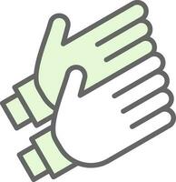 Clapping Vector Icon Design