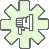 Marketing Agent Vector Icon Design