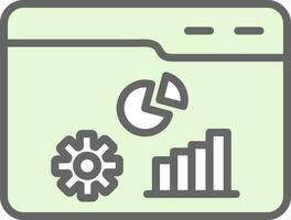 Statistics Vector Icon Design