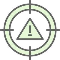 Risk Vector Icon Design