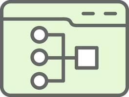 Site Map Vector Icon Design