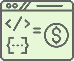 Income Vector Icon Design
