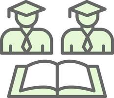 Alumni Vector Icon Design