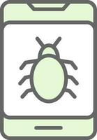 Bug Vector Icon Design