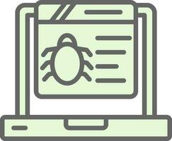 Bug Vector Icon Design