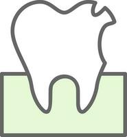 Cavity Vector Icon Design