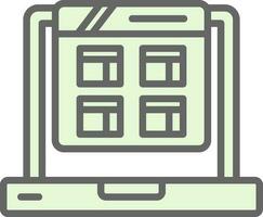 Website Vector Icon Design