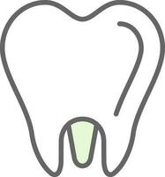 diseño de icono de vector molar