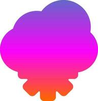 nube ajustes vector icono diseño