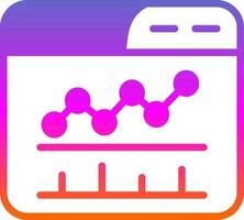 Analytics Vector Icon Design