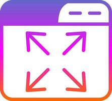 Expand Vector Icon Design