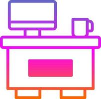 Information Desk Vector Icon Design