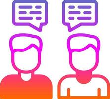 Dialog Vector Icon Design