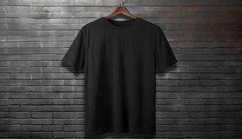 Blank Tshirt for mockup design photo