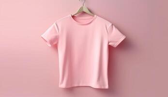 Blank Tshirt for mockup design photo