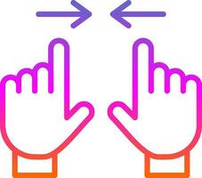 Zoom In Vector Icon Design