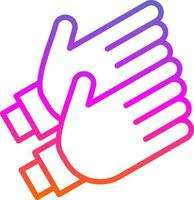 Clapping Vector Icon Design