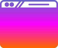 Home Page Vector Icon Design