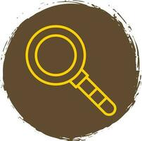 Magnifying Glass Vector Icon Design