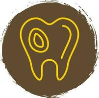 Caries Vector Icon Design