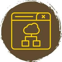 Cloud Computing Vector Icon Design