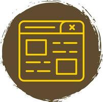 Web Site Vector Icon Design