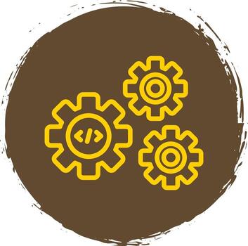 Processing Vector Icon Design